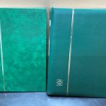 Briefmarkenalbum Einsteckalben  2 Stück DIN A4  60+48 Seiten weiß gebraucht