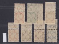 DR 1924, Mich.-Nr.: 355-61 **  Oberrand  geprüft  Attest