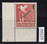 Berlin 1949, Mich.-Nr.: 67 ** Plattennr.1    Eckrand