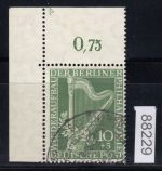 Berlin 1950, Mich.-Nr.: 72 gestempelt Platten Nummer 4    geprüft