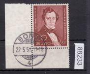 Berlin 1951, Mich.-Nr.: 74 gestempelt Eckrand