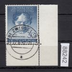 Berlin 1952, Mich.-Nr.: 87 gestempelt Eckrand