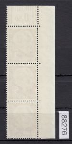 Bund 1954, Mich.-Nr.: 179 xw ** DZ 4  Eckrand   glatte  Gummirung