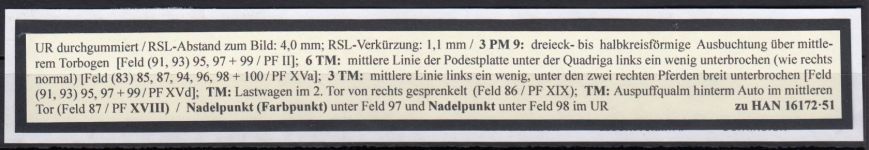 Berlin 1949, Mich.-Nr.: 42 ** Eckrand  4er.-Block  Randstreifen