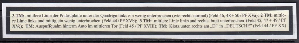 Berlin 1949, Mich.-Nr.: 42 **   Randstreifen