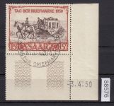 Saarland 1950 Mi. Nr. 291 Br gestempelt geprüft   Befund