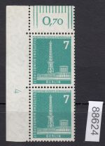 Berlin 1956, Mich.-Nr.: 142 v  DZ  **  Druckerzeichen
