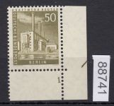 Berlin 1956, Mich.-Nr.: 150 w ** FN 1  Eckrand    glatte  gummirung