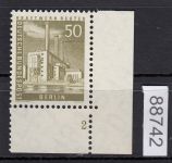 Berlin 1956, Mich.-Nr.: 150 w ** FN 2  Eckrand    glatte  gummirung