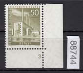 Berlin 1956, Mich.-Nr.: 150 v ** FN 3  Eckrand    geriffelte  gummirung