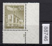 Berlin 1956, Mich.-Nr.: 150 v * FN 2  Eckrand    geriffelte  gummirung
