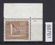 Berlin 1956, Mich.-Nr.: 151 v * FN 1  Eckrand   geriffelte  gummirung   Formnummer