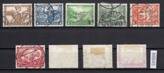 DR 1933, Mich.-Nr.: 499-507 A gestempelt
