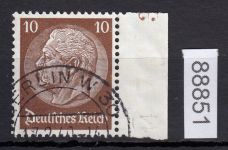 DR 1933, Mich.-Nr.: 518 Y gestempelt  LUXUS  geprüft