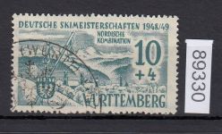 Alliierte Franz. Zone Württemberg Mi. Nr. 38 x V gestempelt  geprüft