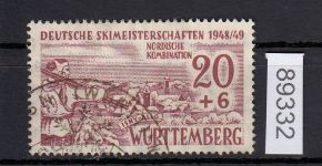 Alliierte Franz. Zone Württemberg Mi. Nr. 39 x I gestempelt  geprüft