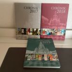 Deutsche Post Jahrbuch Chronik 3 Stück 2017-19 A4 ohne Marken leer
