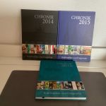 Deutsche Post Jahrbuch Chronik 3 Stück 2014-16 A4 ohne Marken leer