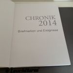 Deutsche Post Jahrbuch Chronik 3 Stück 2014-16 A4 ohne Marken leer