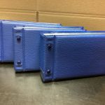 Brief -Album  3 Stück   Zweilochsystem  Druckknopfverschluss für  Briefe