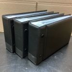 Brief -Album  3 Stück   Zweilochsystem  Druckknopfverschluss für  Briefe