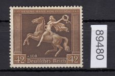 DR 1938, Mich.-Nr.: 671 x *  Senkrechte Riffelung