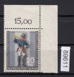 Berlin 1954, Mich.-Nr.: 120 b ** Eckrand