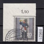 Berlin 1954, Mich.-Nr.: 120 b gestempelt Eckrand  geprüft