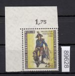 Berlin 1955, Mich.-Nr.: 131 x ** Eckrand  senkrechte Gummiriffelung  geprüft
