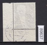 Berlin 1954, Mich.-Nr.: 124 gestempelt Eckrand  FN 1   Formnummer
