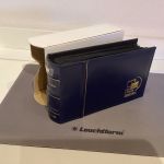 Deutsche Post  Ganzsachen- Album klein  Blau FDC gebraucht