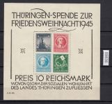 SBZ  1945 Mi.-Nr.:  Block 2 t *