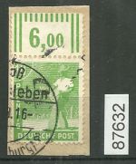 Bezirk 20 nr. 101h Magdeburg 5 ʘ 10 Pf., Oberrand, geprüft BPP