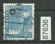 Bezirk 20 nr. 101c Magdeburg 1 ʘ 20 Pf., geprüft BPP