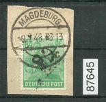 Bezirk 20 nr. 065 Groß Ottersleben ʘ 84 Pf., geprüft BPP