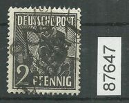 Bezirk 20 nr. 033a Dessau 1 ʘ 2 Pf., geprüft BPP