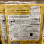 Deutsche Post pro collect Münzhüllen M35   2x 5 Stück + 10 schwarze ZWB NEU