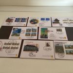 Bund 1996 Messebelege Jahrgang komplett mit Cachet - Stempel BRD