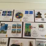 Bund 1996 Messebelege Jahrgang komplett mit Cachet - Stempel BRD