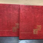 Einsteckalben  Briefmarkenalben  5 Stück weiß  gebraucht