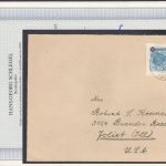 Alliierte Franz. Zone Württemberg Mi. Nr. 42 B aus  Block 1  auf Portorichtigen Brief   geprüft  ATTEST