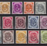 Bund 1951, Mich.-Nr.: 123-38 LUXUS gestempelt + gummi  geprüft  Befund    Holzhausen