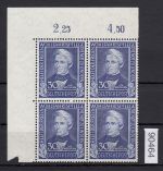 Bund 1949, Mich.-Nr.: 120 ** Eckrand 4er.-Block