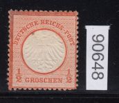 DR 1872, Mich.-Nr.:  3 * geprüft  Attest   lesen