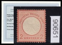 DR 1872, Mich.-Nr.:  8 * geprüft  Befund   lesen
