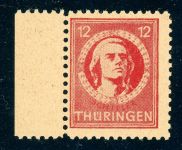 Sbz - Thüringen 97BXbtII Postfrisch 12 Pfg. bessere Type
