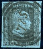 Preussen Nummernstempel 3 Gestempelt 725 Kirchberg