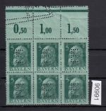 AD Bayern Dienst 1912, Mich.-Nr.: D 7  **  Oberrand Leerfeld und Verzähnung