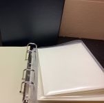 SAFE Album Blau Compact -leer  4- Ringe Mechanik  FDC ETB