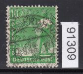 Bizone 1948  Mi. Nr. 39 II c (Netz) gestempelt   geprüft